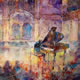 Piano Concert / Recital - Orchestra & Music Collection of Paintings