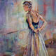 Ballet Dancer 30 - Gallery of Dance Paintings by Woking Surrey Artist Sera Knight