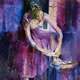 Ballet Dancer 31 - Gallery of Dance Paintings by Woking Surrey Artist Sera Knight