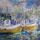 Fishing Boats - Boats Gallery of Paintings by Horsell Woking Surrrey Artist Sera Knight